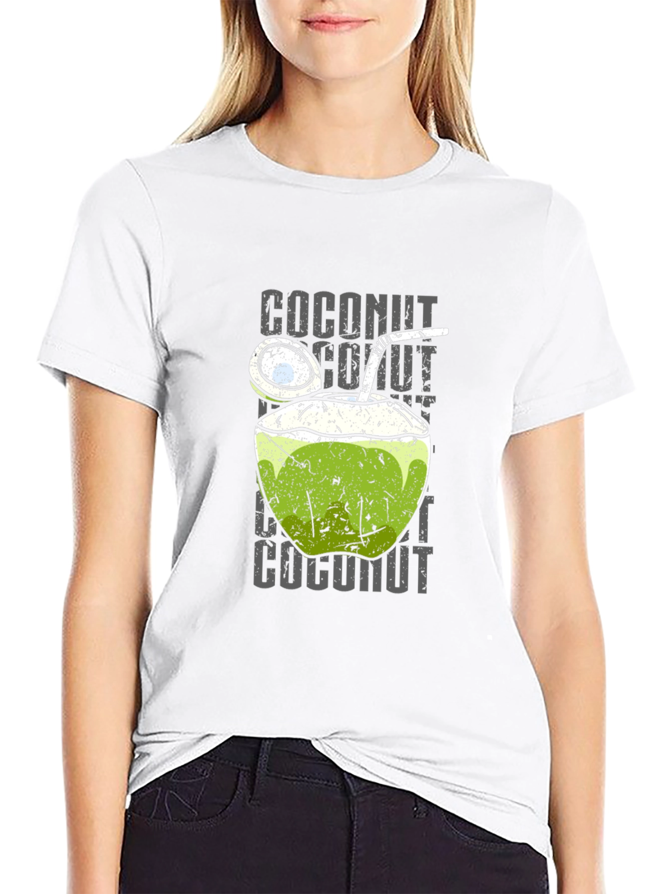 Coconut Drink T-Shirt - Refreshing Summer Style