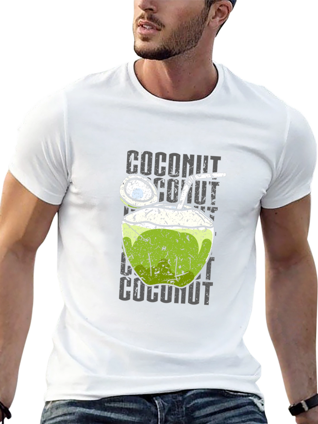 Coconut Drink T-Shirt - Refreshing Summer Style