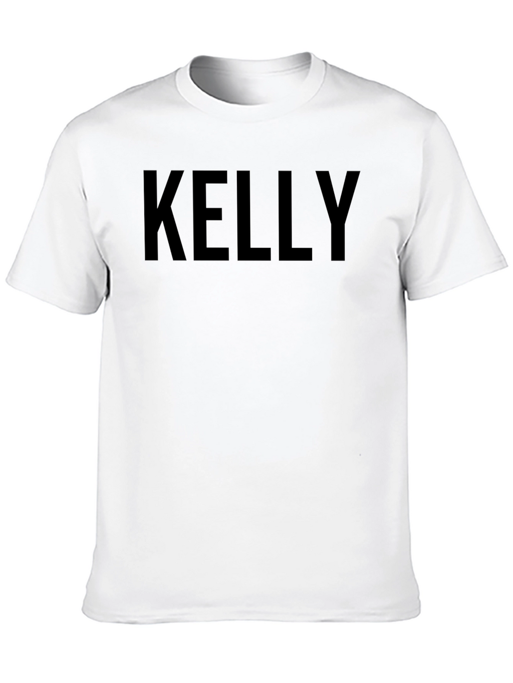 Kelly Black T-Shirt - Custom Name Tee