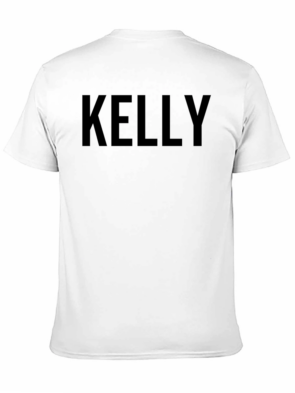 Kelly Black T-Shirt - Custom Name Tee