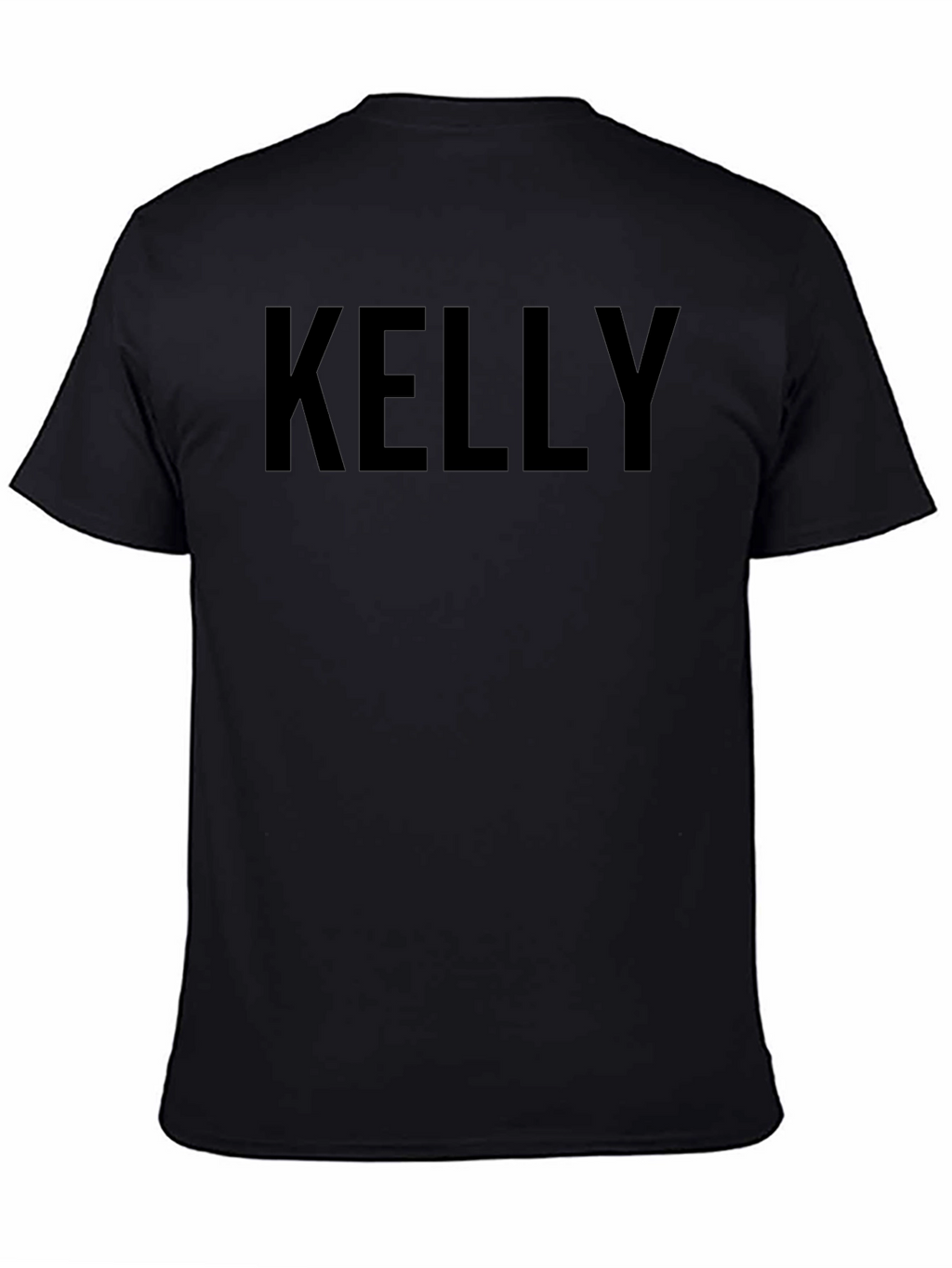 Kelly Black T-Shirt - Custom Name Tee