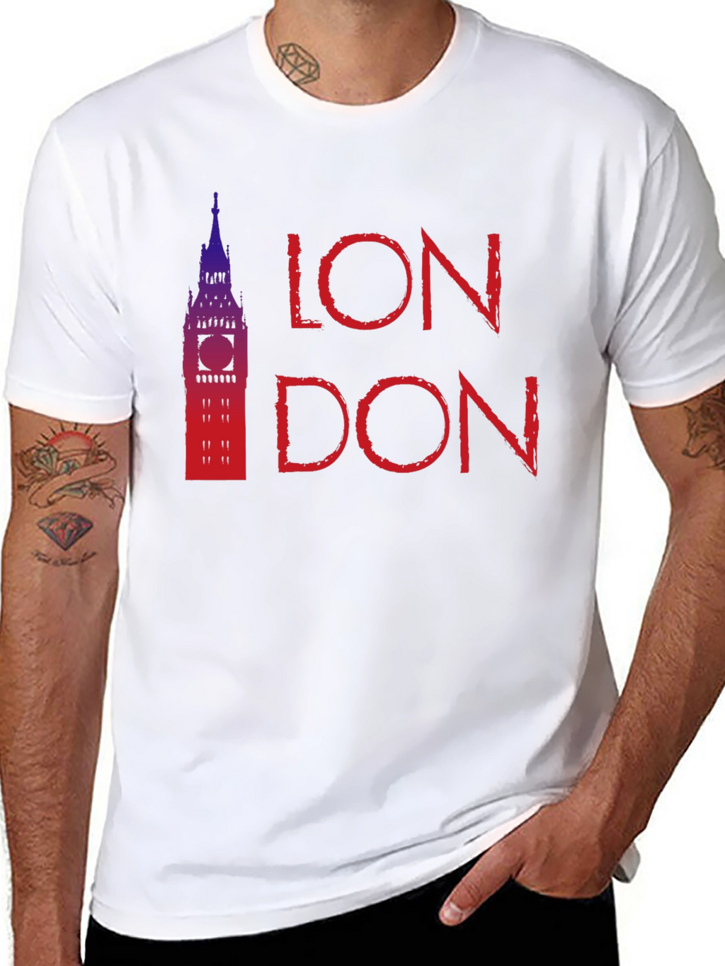 London Tower T-Shirt - Stylish City Apparel