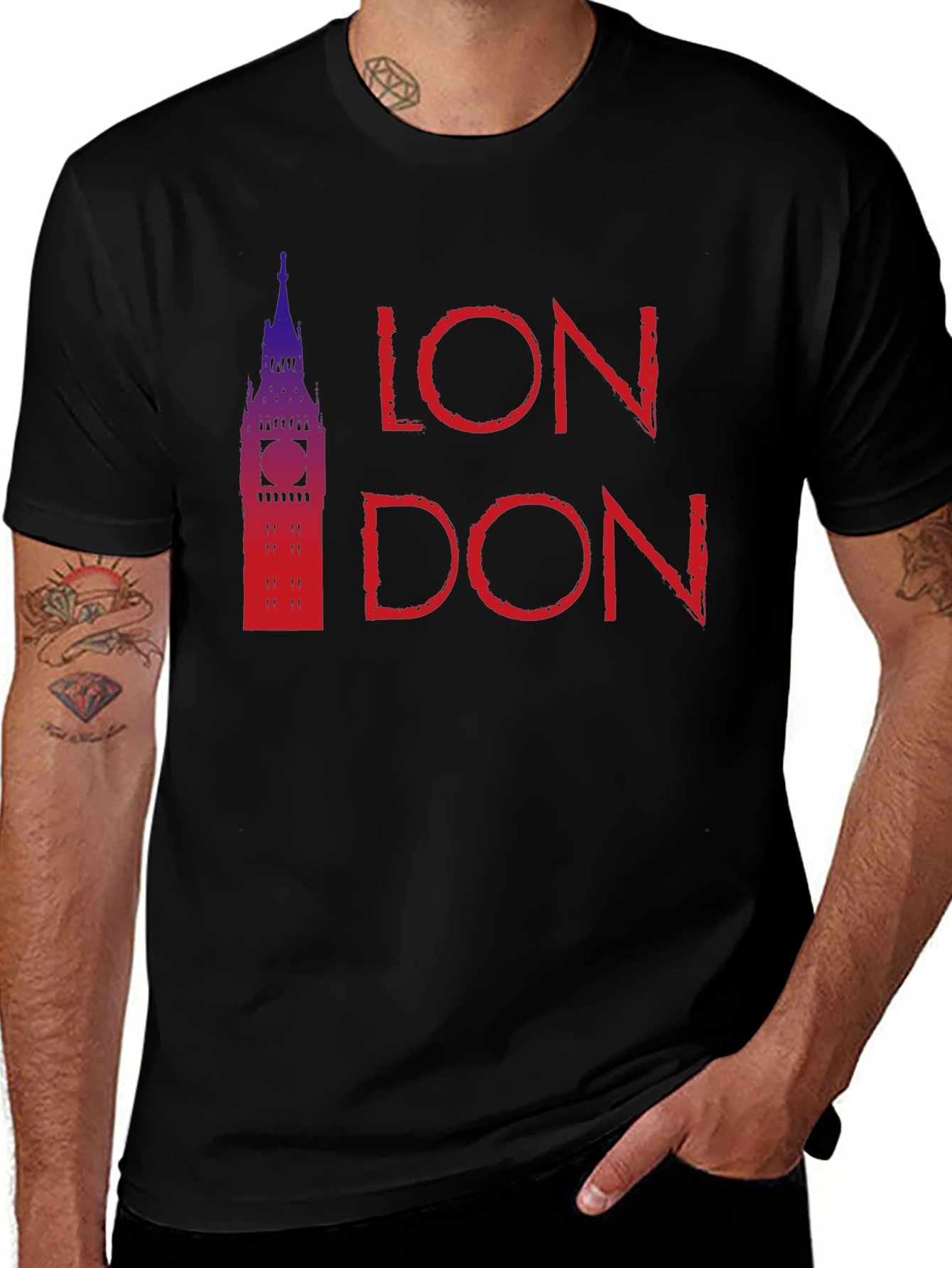 London Tower T-Shirt - Stylish City Apparel
