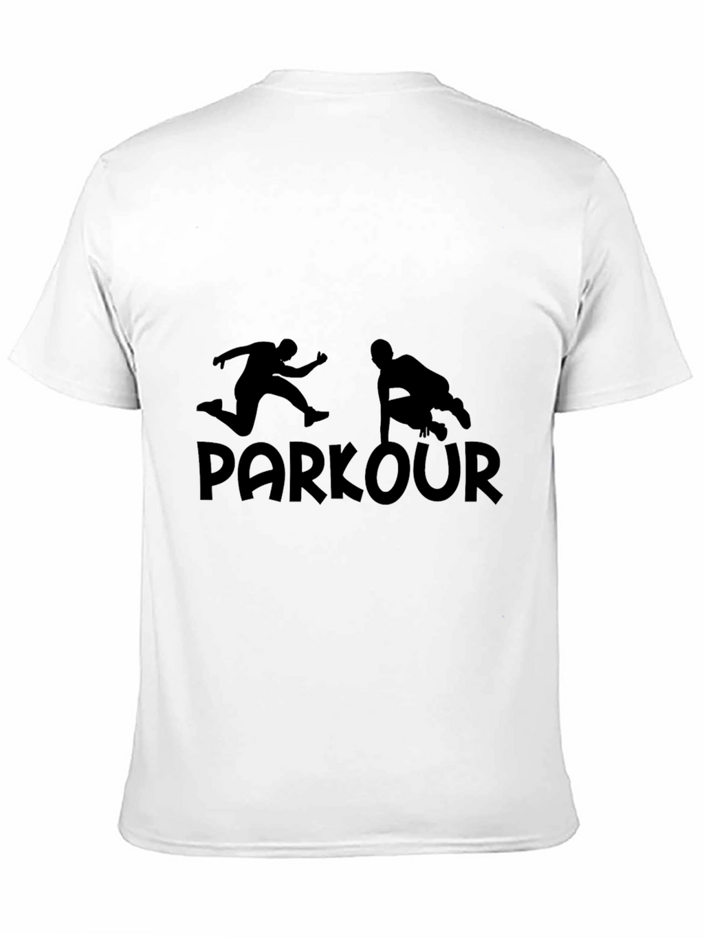 Parkour T-Shirt - Urban Sport Silhouette