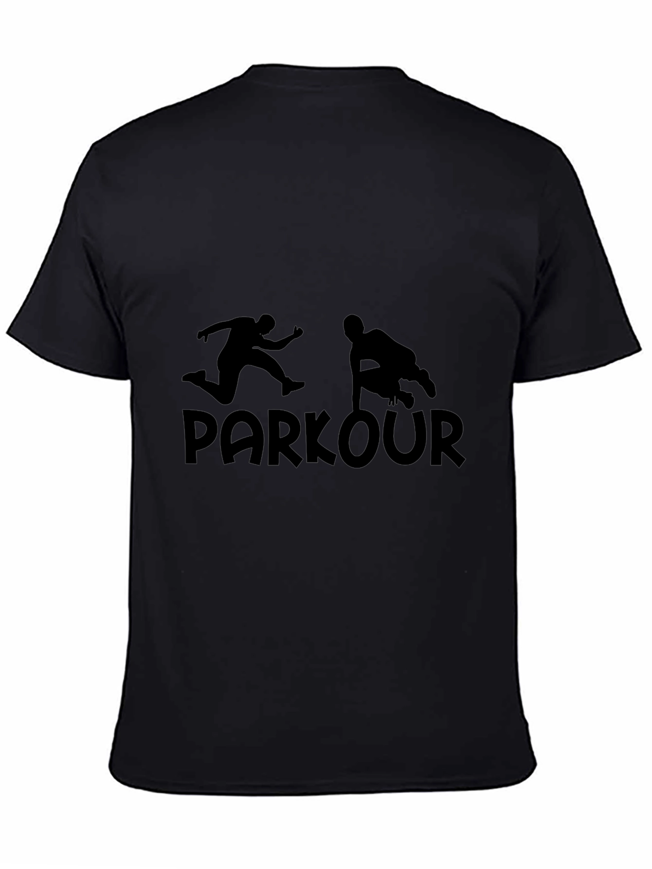 Parkour T-Shirt - Urban Sport Silhouette