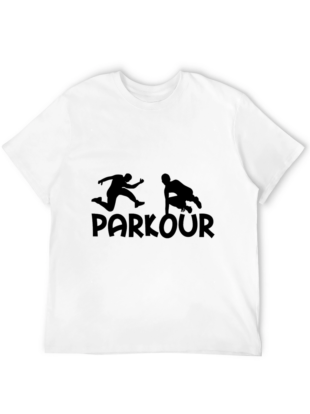 Parkour T-Shirt - Urban Sport Silhouette