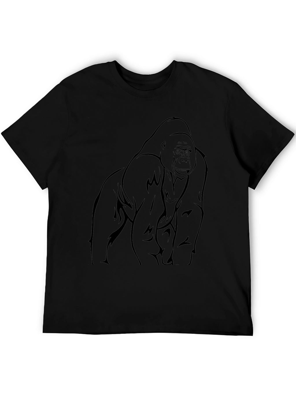 Gorilla Graphic Black T-Shirt