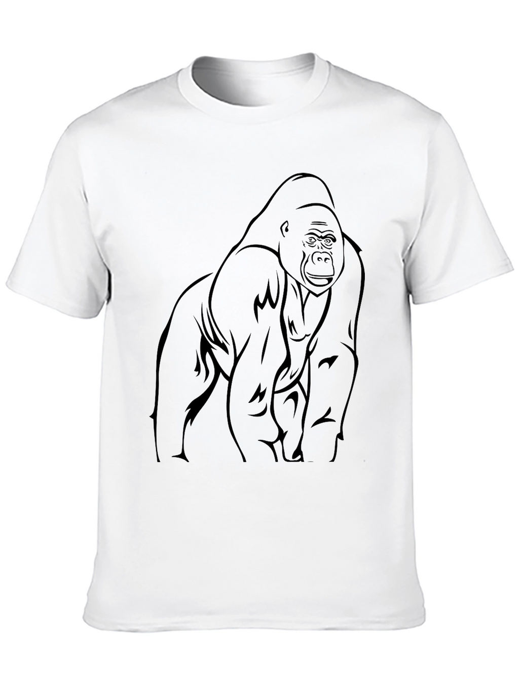 Gorilla Graphic Black T-Shirt