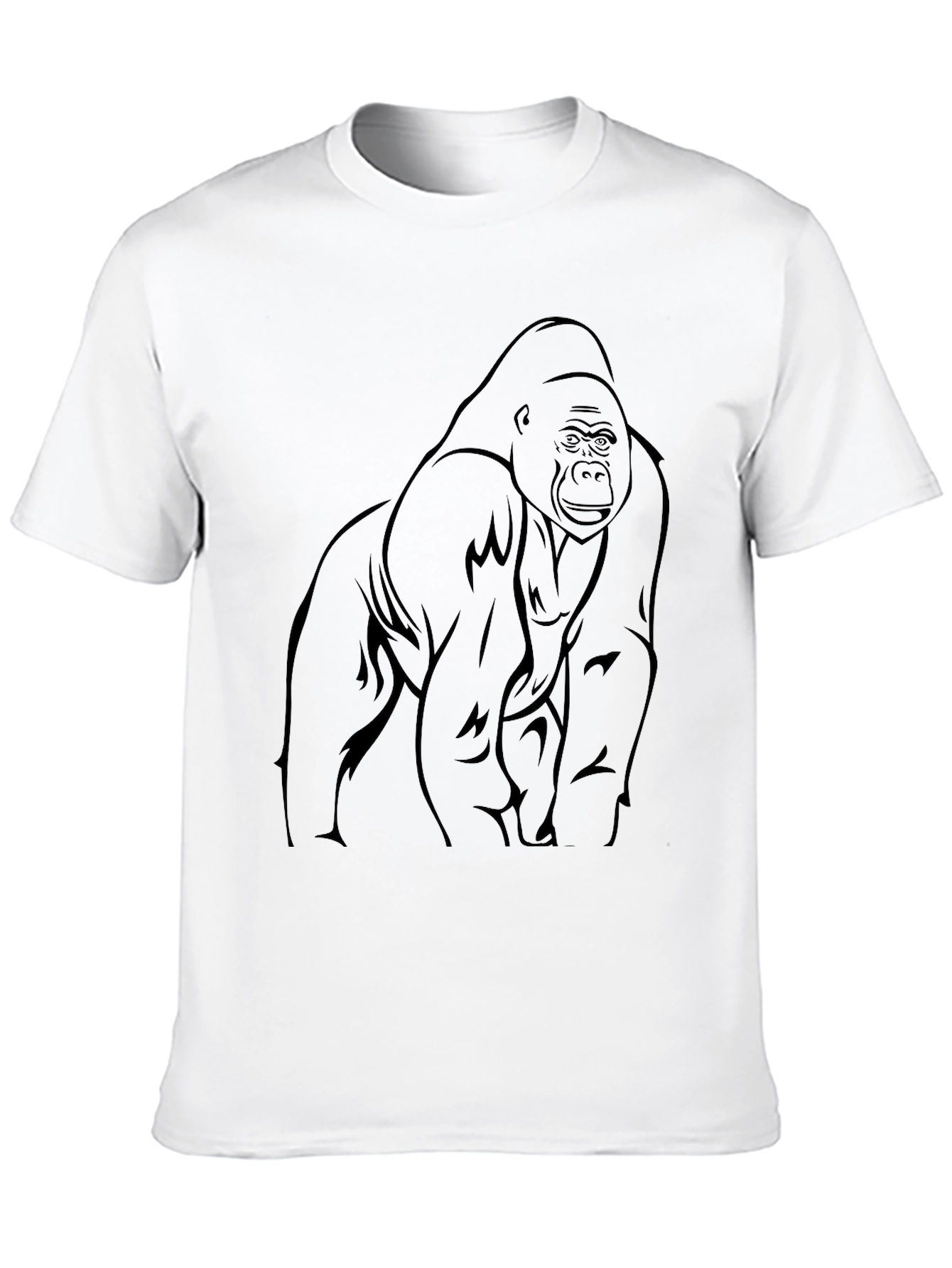Gorilla Graphic Black T-Shirt
