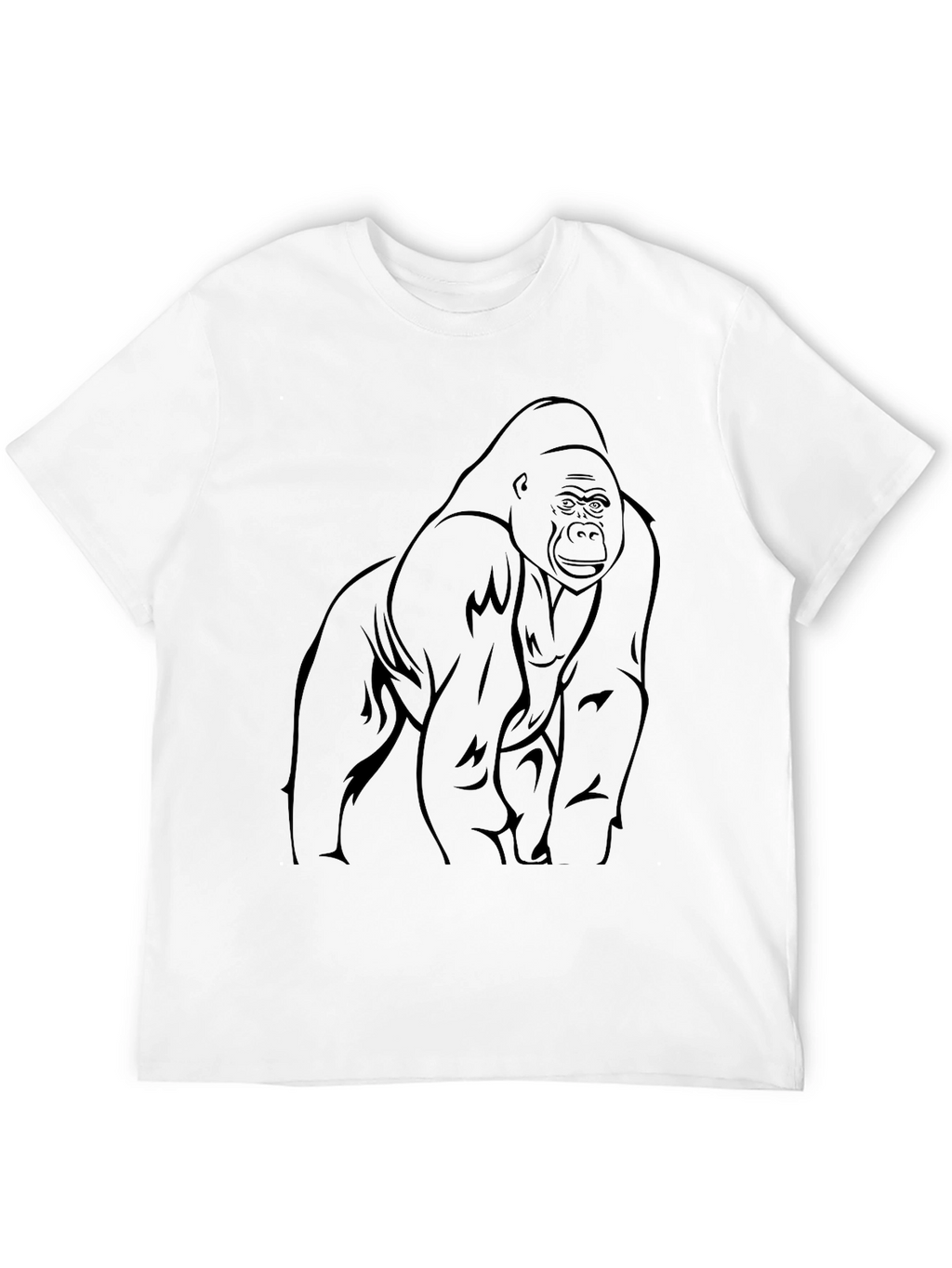 Gorilla Graphic Black T-Shirt