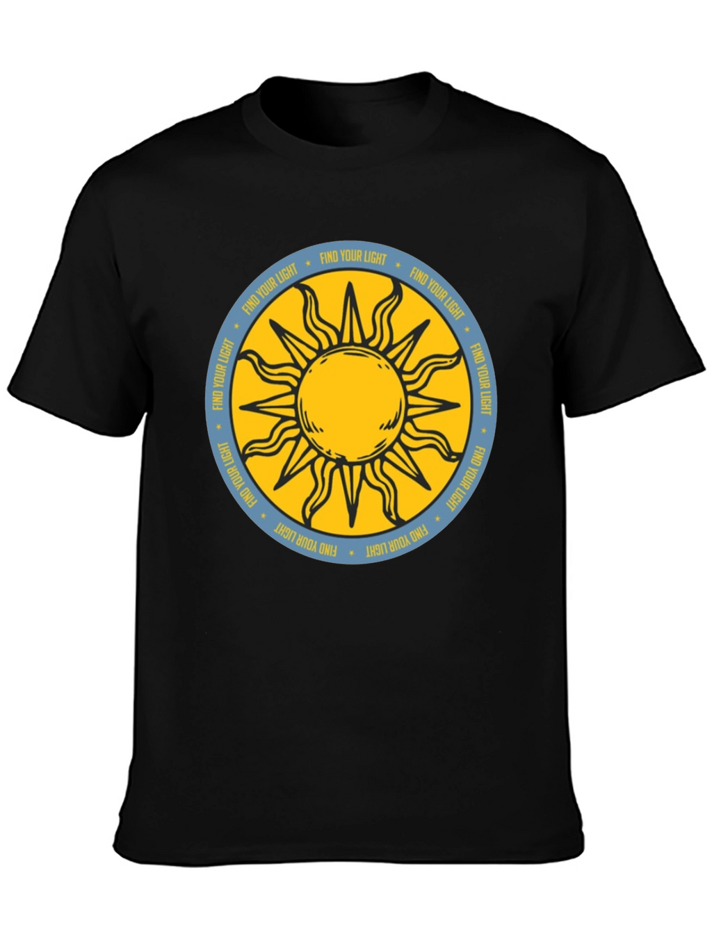 Find Your Light Sun Graphic Tee