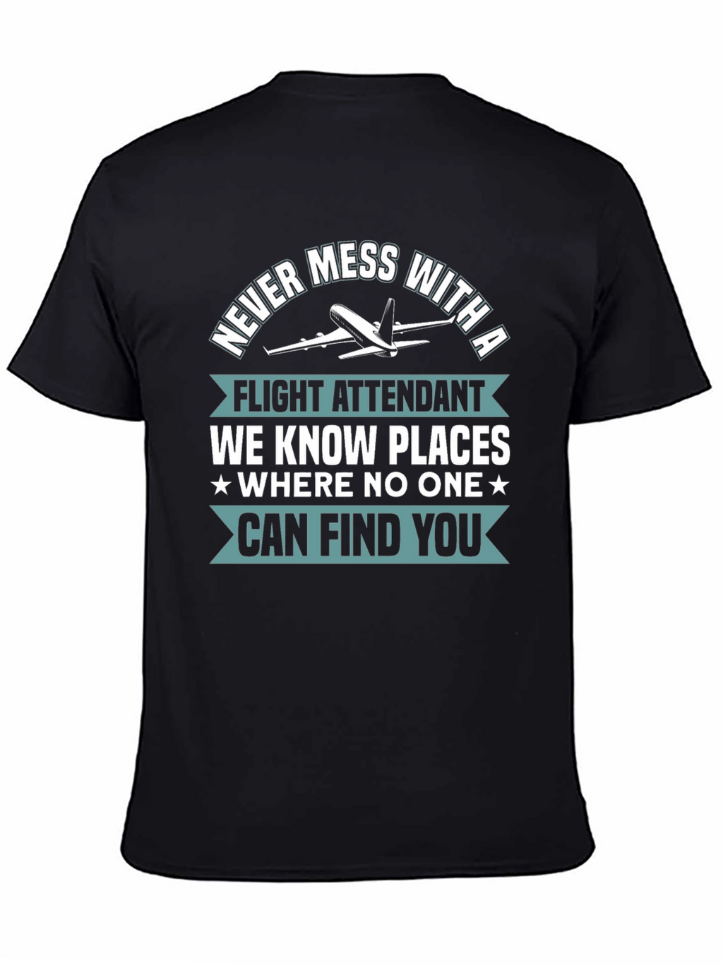 Flight Attendant T-Shirt - Funny Travel Gift