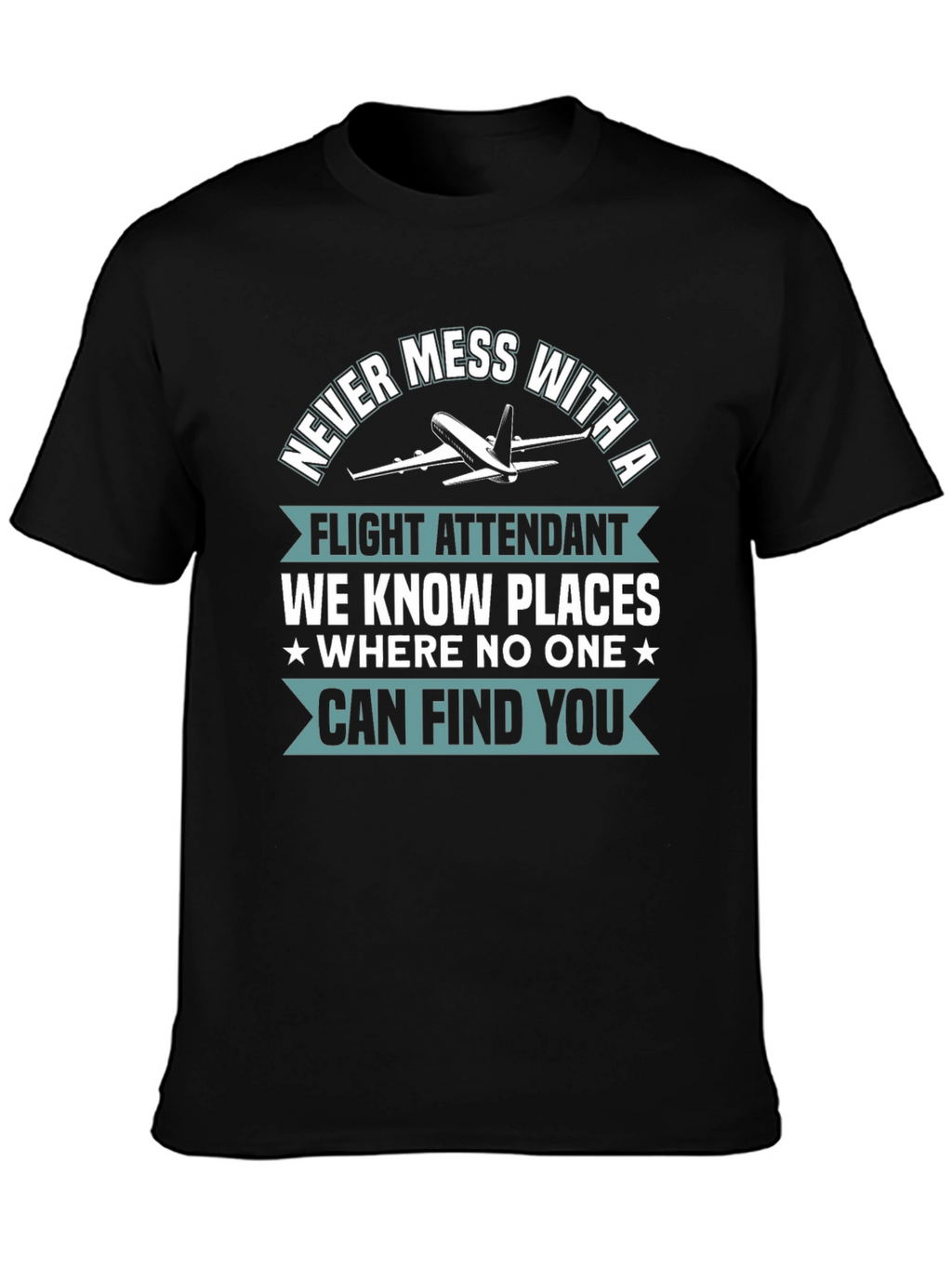 Flight Attendant T-Shirt - Funny Travel Gift
