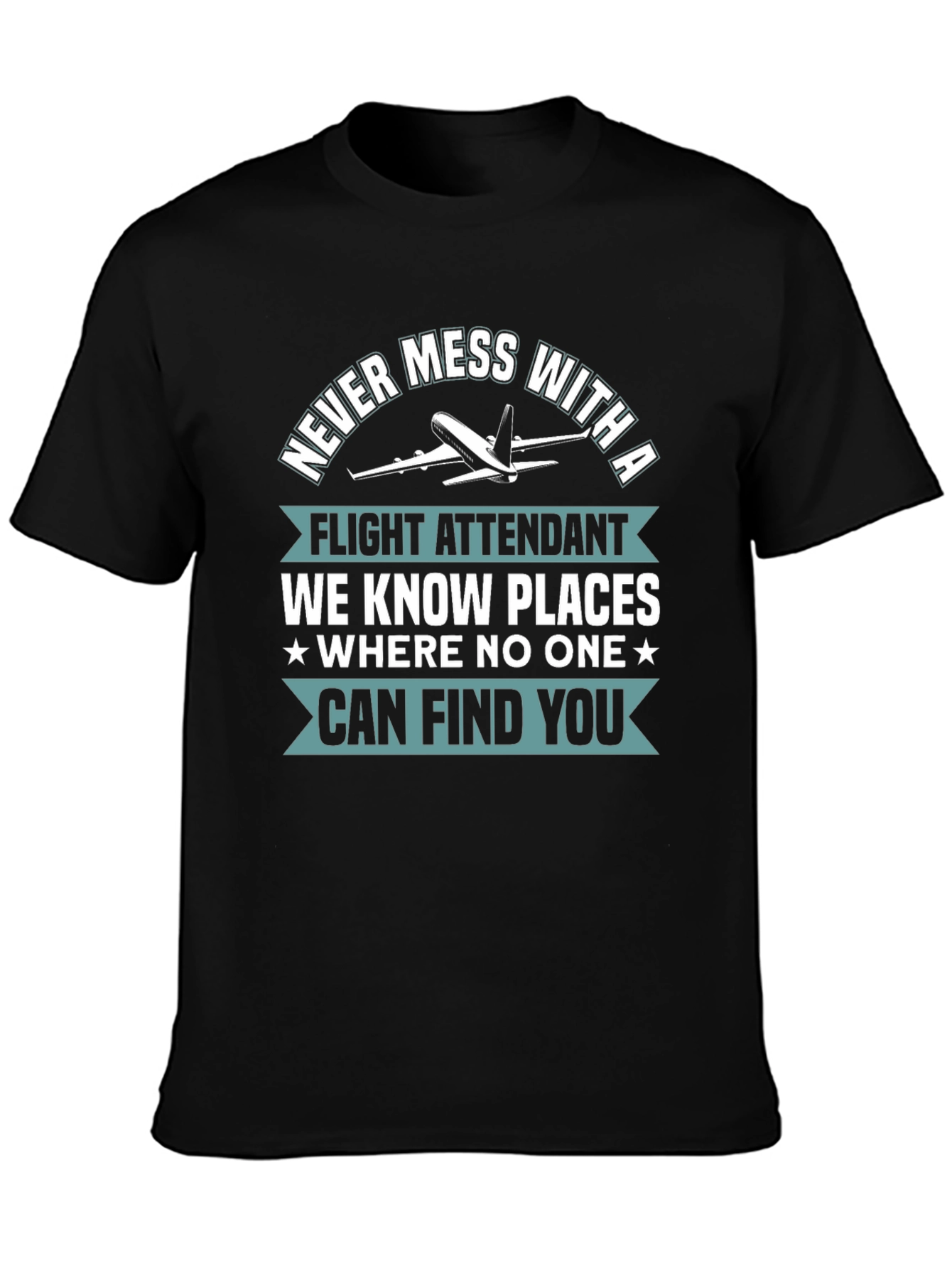 Flight Attendant T-Shirt - Funny Travel Gift