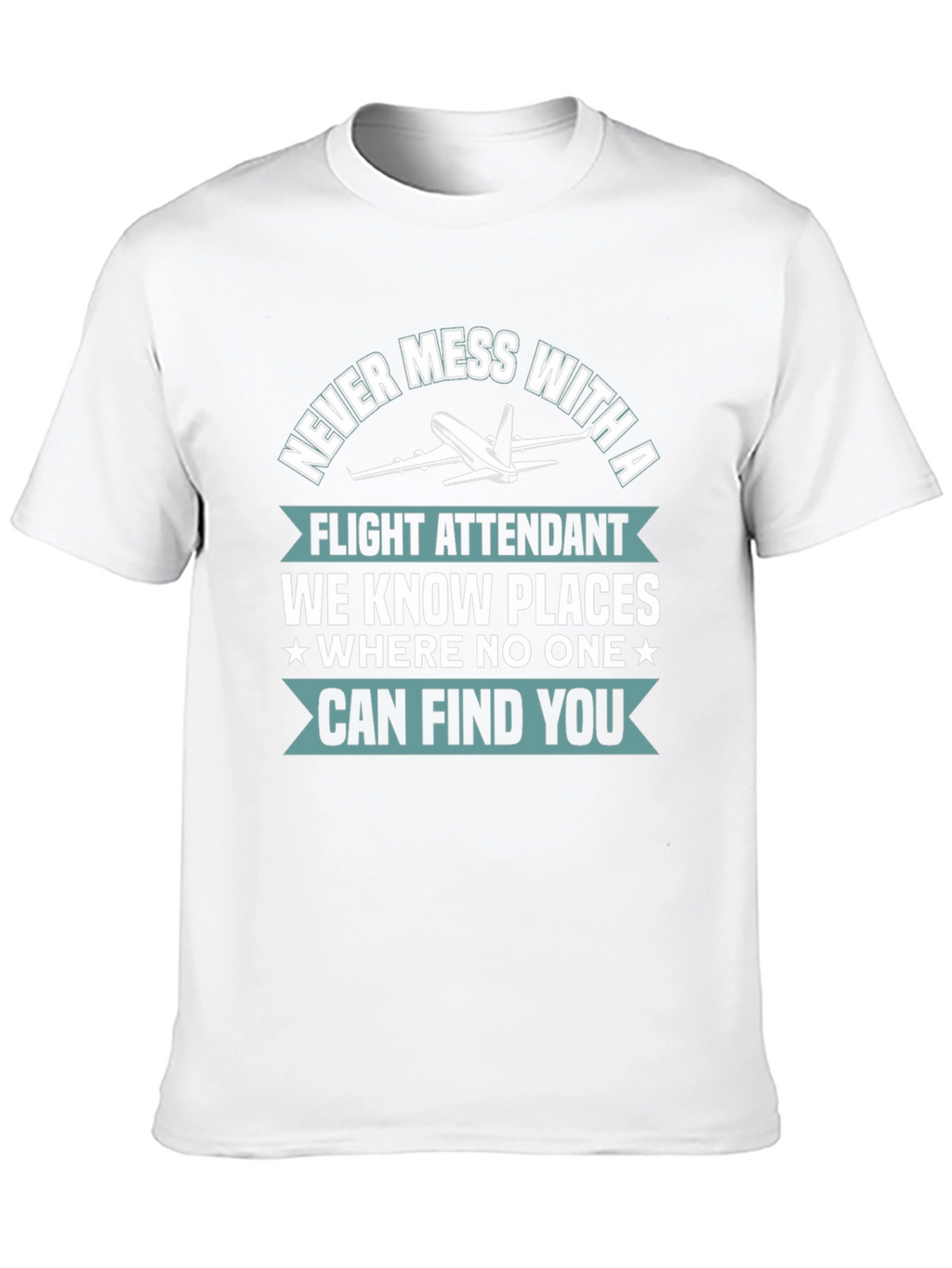 Flight Attendant T-Shirt - Funny Travel Gift