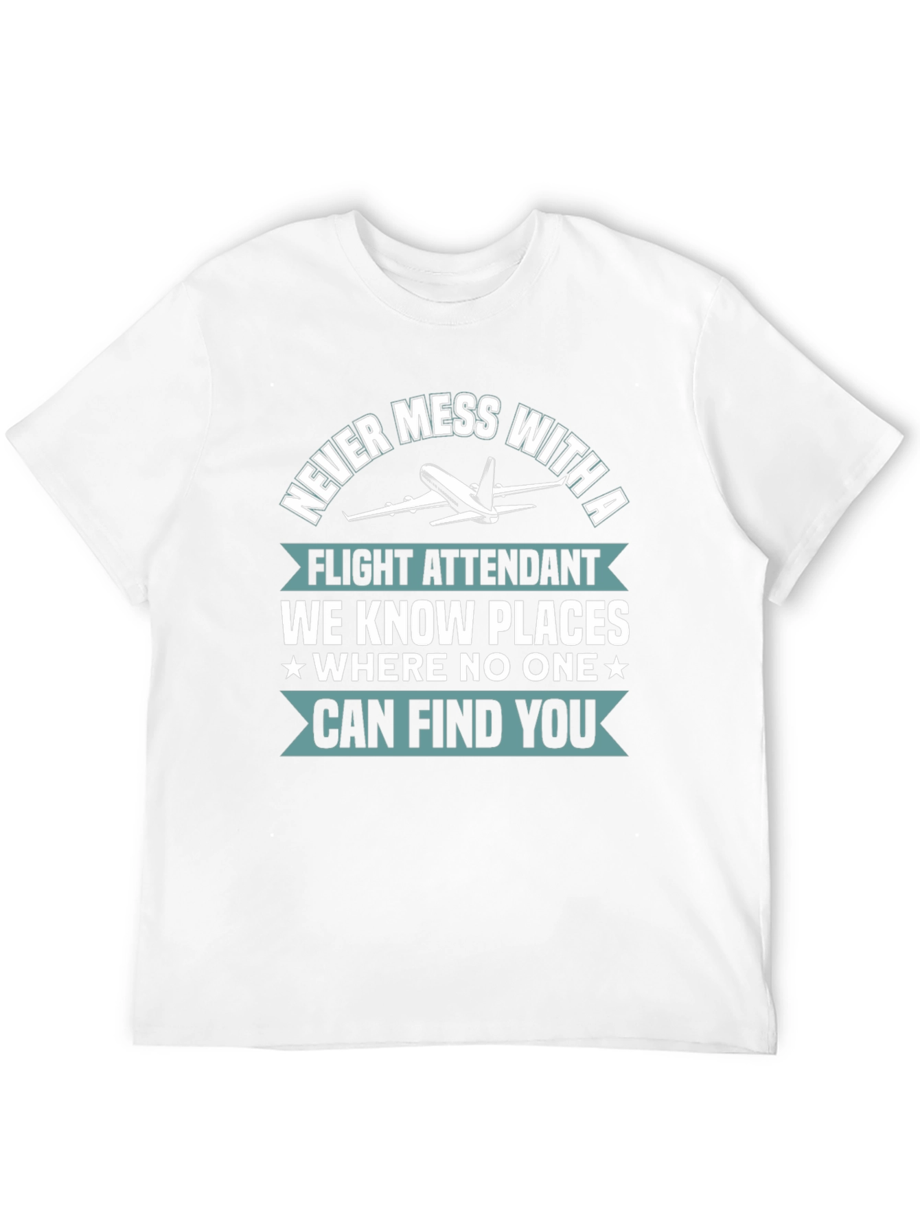 Flight Attendant T-Shirt - Funny Travel Gift