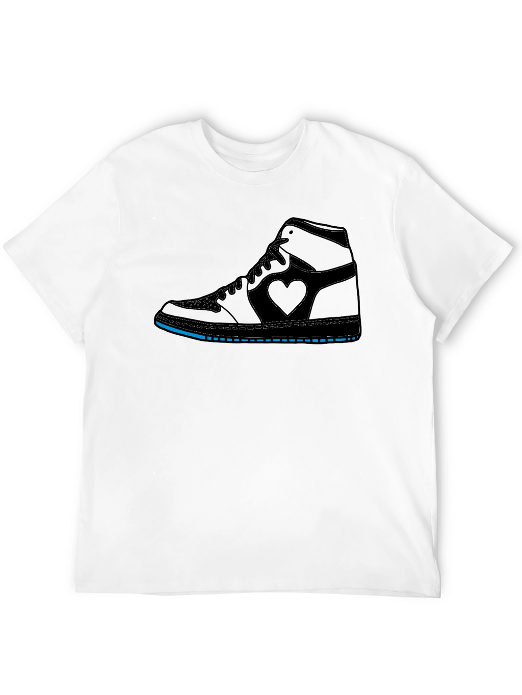 Cool Sneaker Graphic Tee - Black