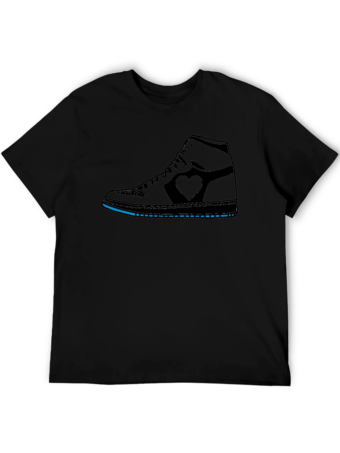 Cool Sneaker Graphic Tee - Black