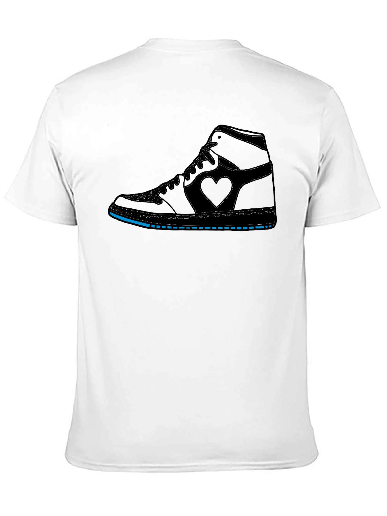 Cool Sneaker Graphic Tee - Black
