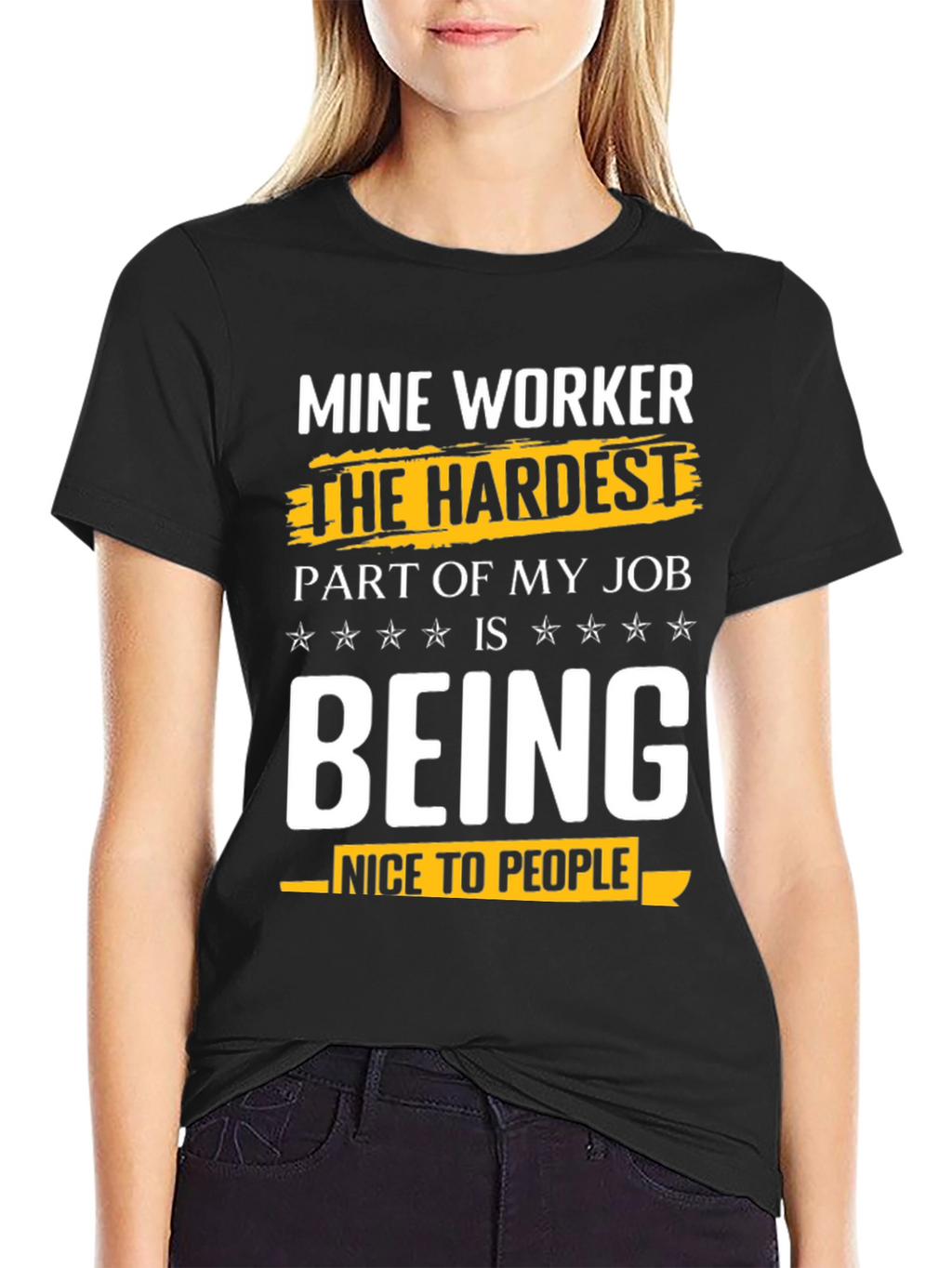 Mine Worker Humor Graphic Tee