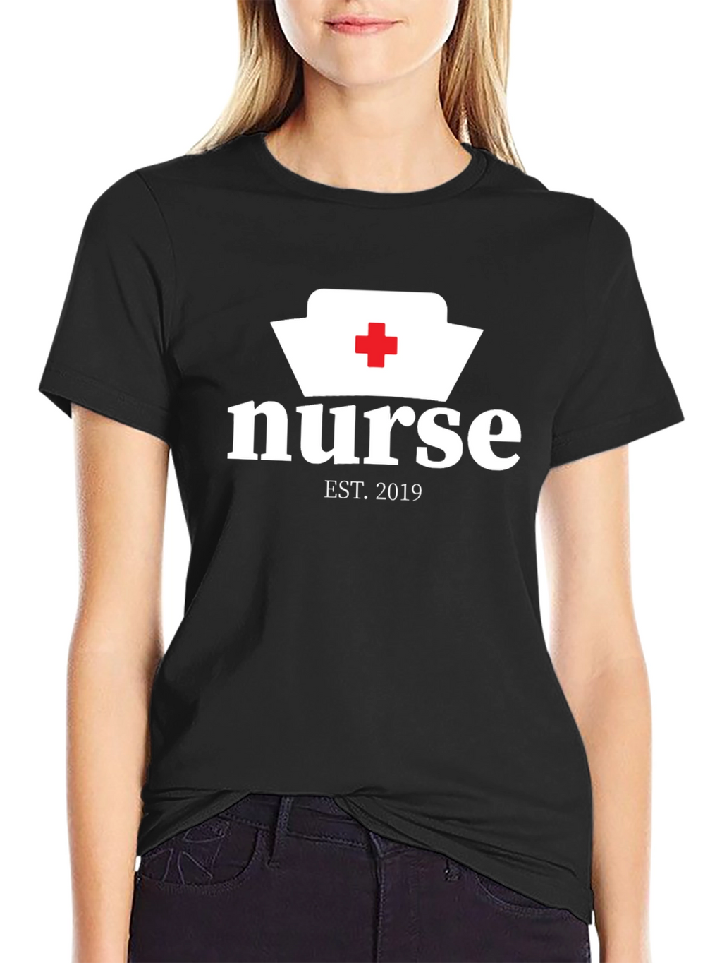 Nurse Est. 2019 Graphic Tee - Black