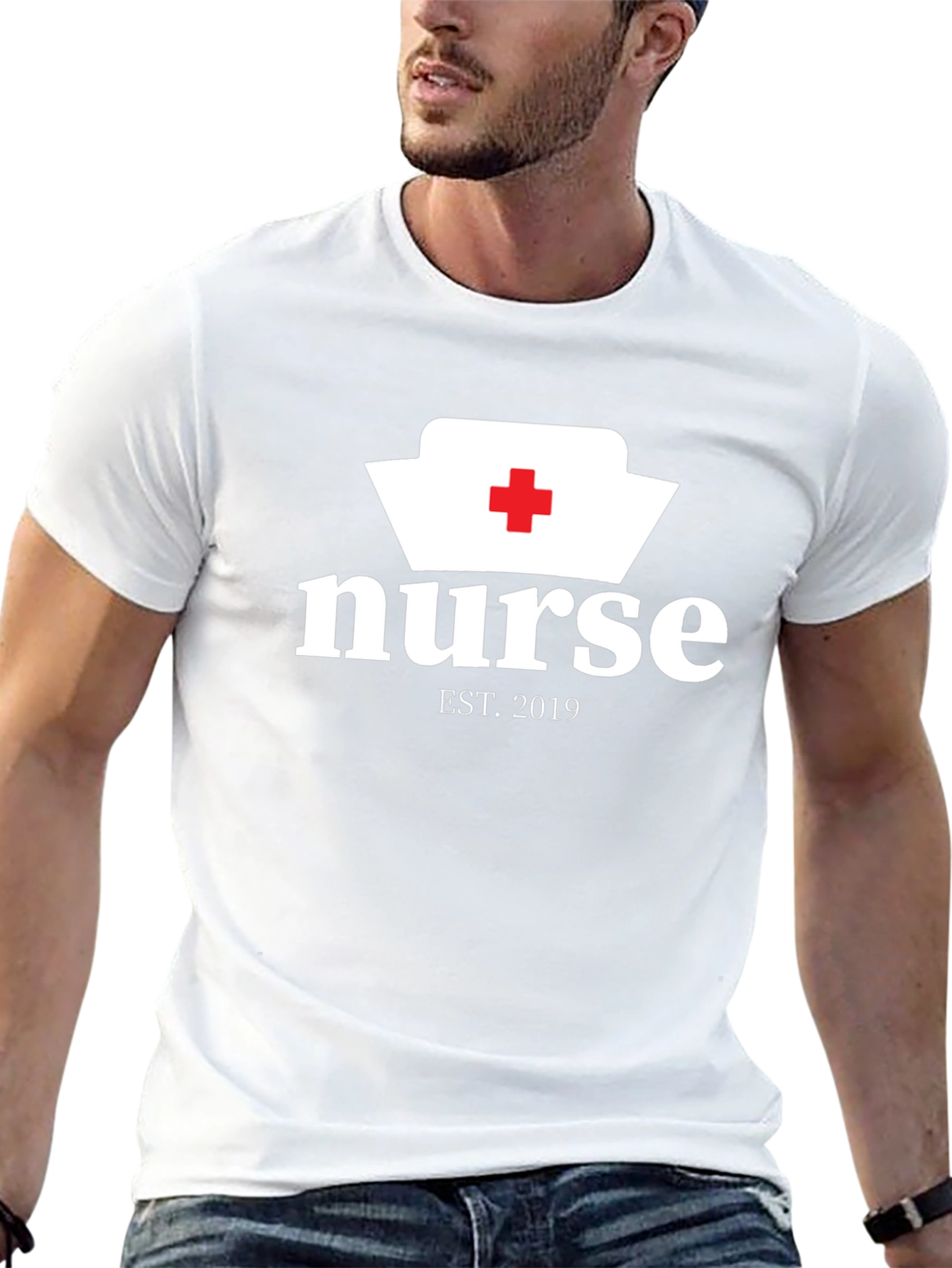 Nurse Est. 2019 Graphic Tee - Black