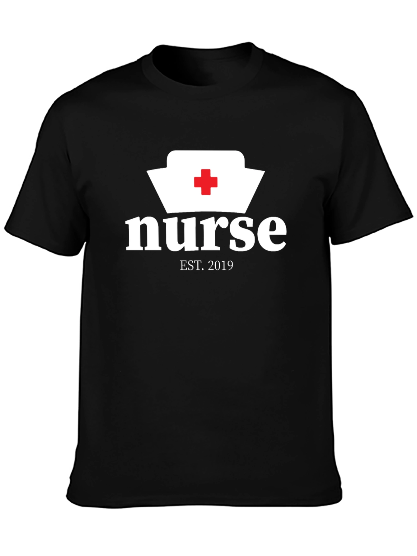Nurse Est. 2019 Graphic Tee - Black