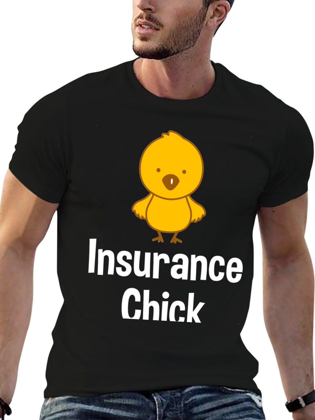 Insurance Chick T-Shirt Funny Gift