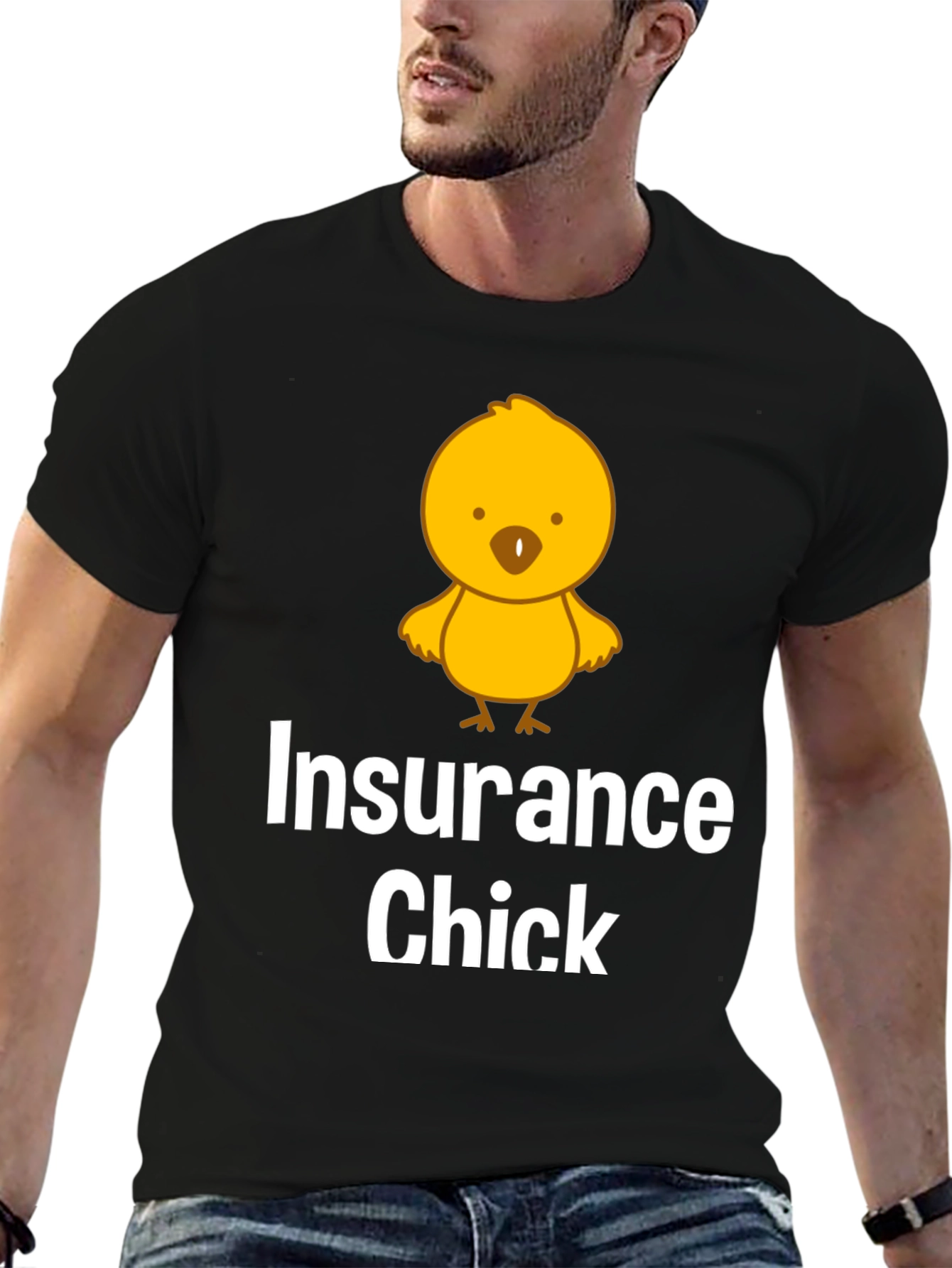 Insurance Chick T-Shirt Funny Gift