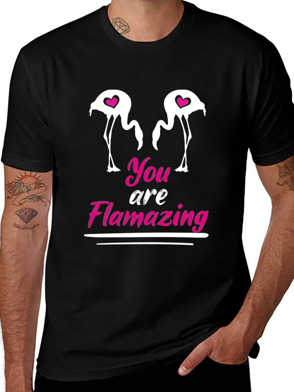 Flamazing Flamingo Graphic Tee