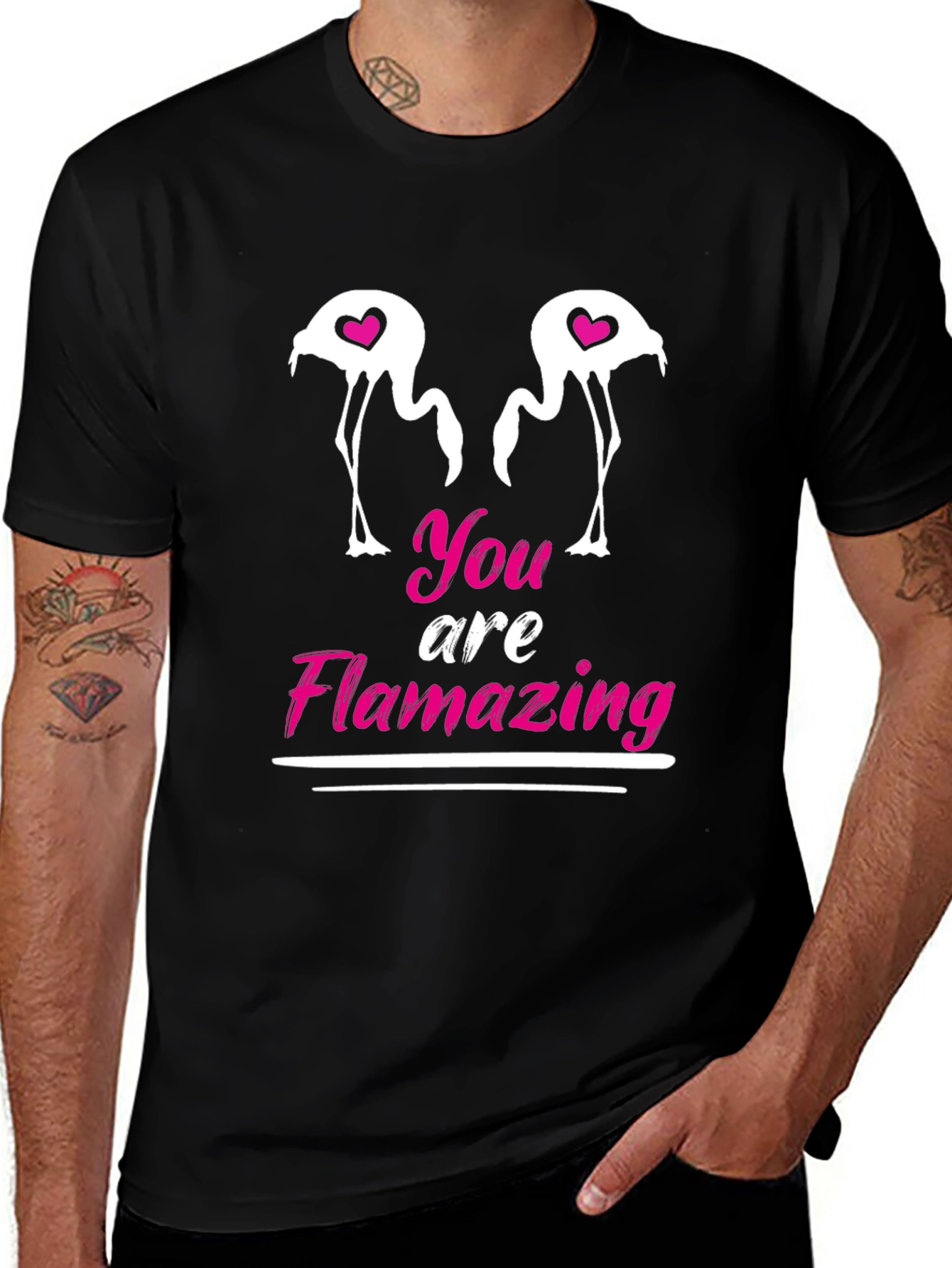 Flamazing Flamingo Graphic Tee