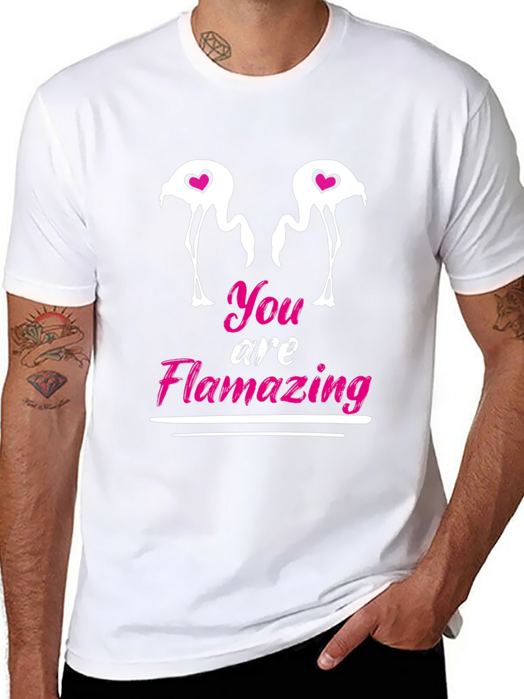 Flamazing Flamingo Graphic Tee