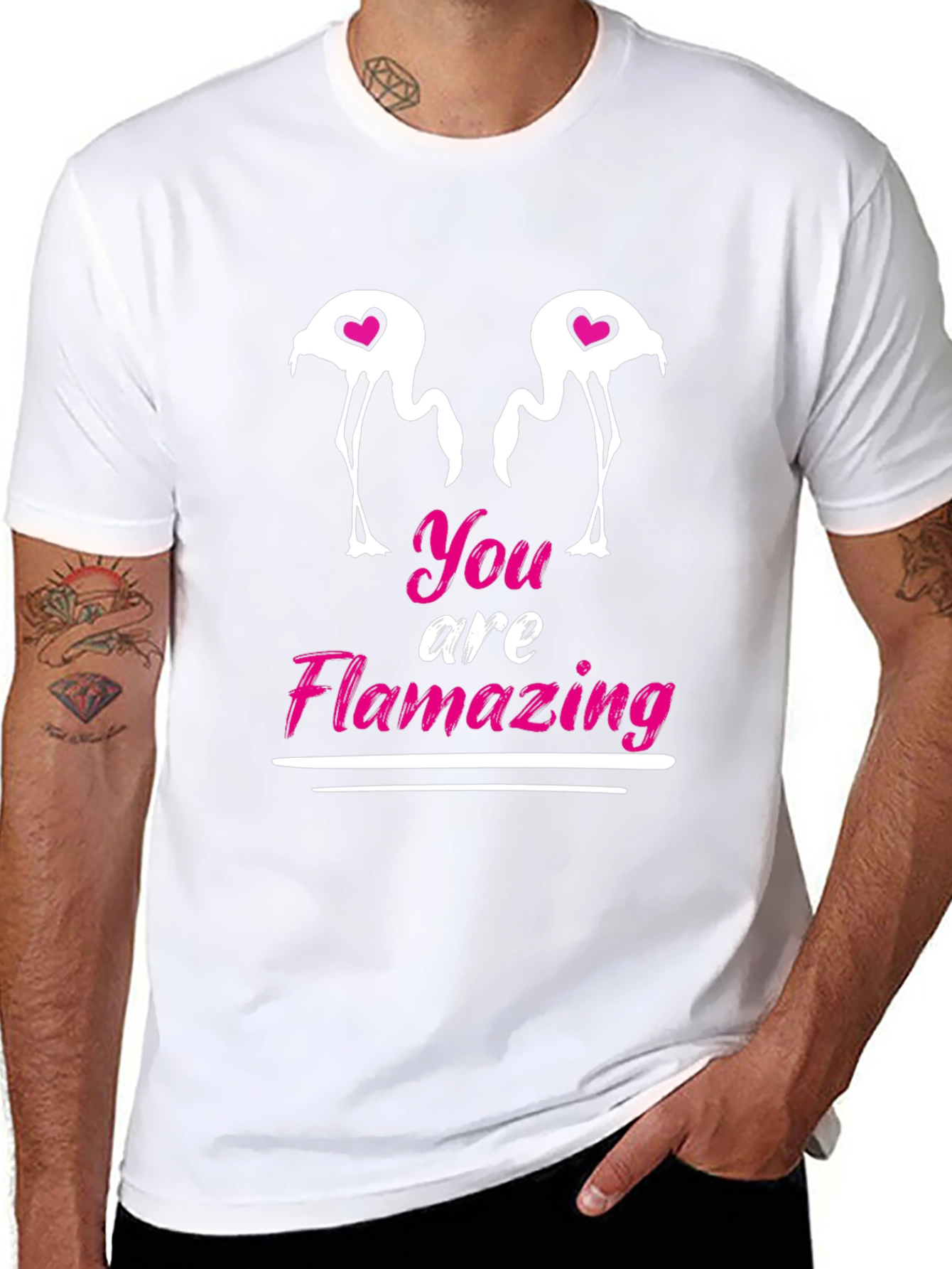 Flamazing Flamingo Graphic Tee