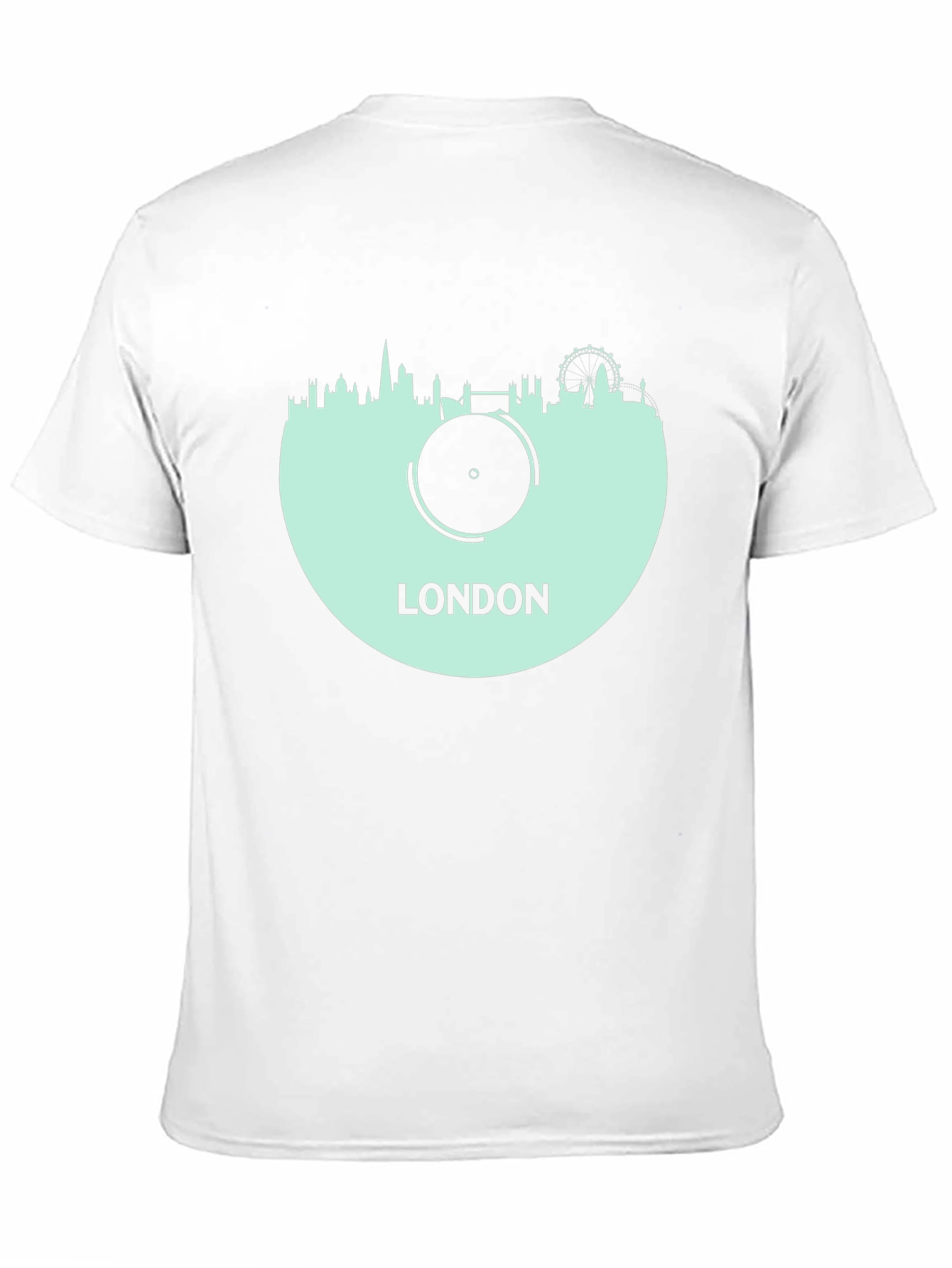 London Skyline Record T-Shirt
