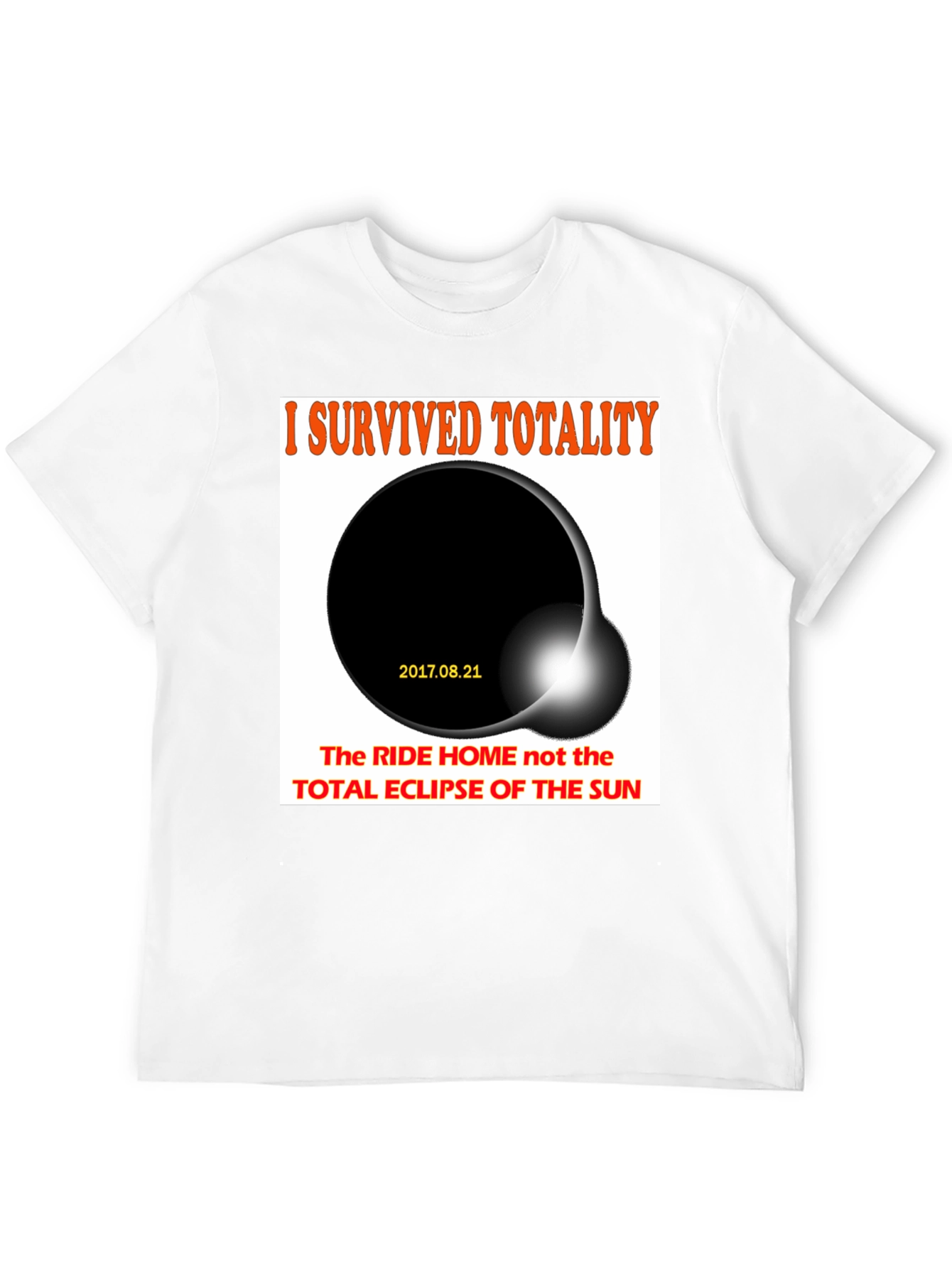 I Survived Totality Eclipse T-Shirt
