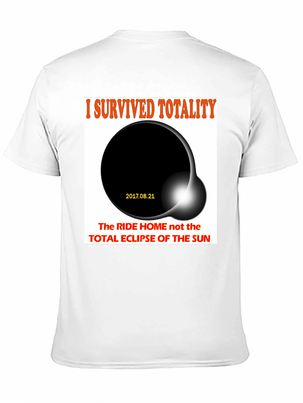 I Survived Totality Eclipse T-Shirt