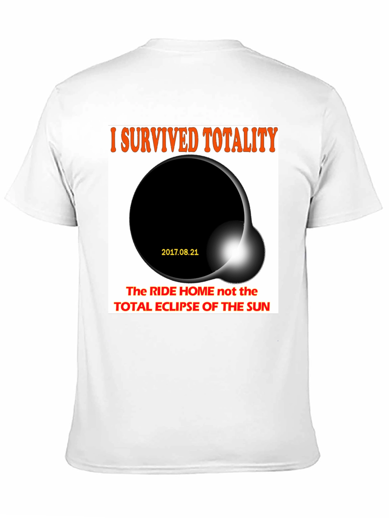 I Survived Totality Eclipse T-Shirt