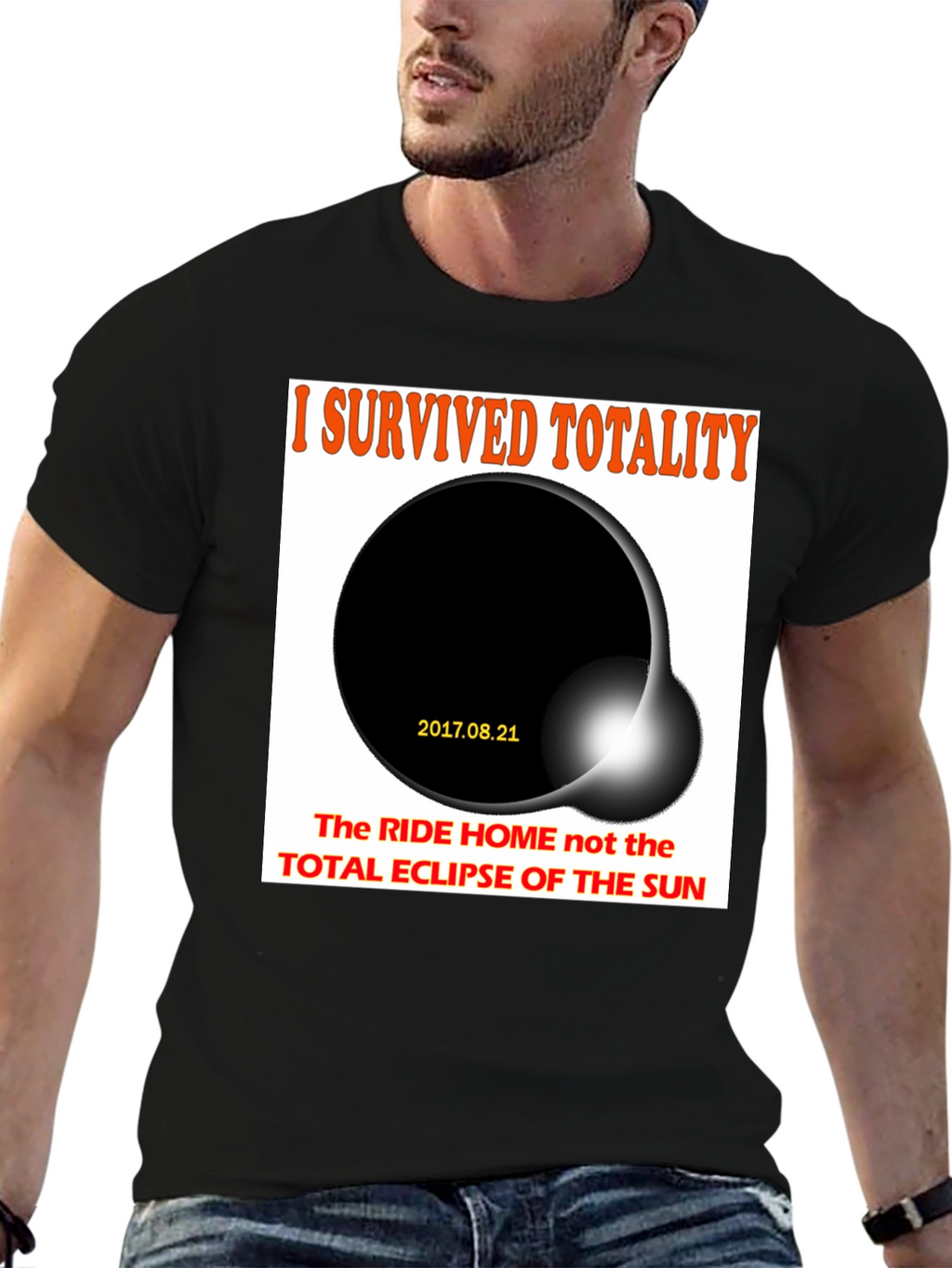 I Survived Totality Eclipse T-Shirt