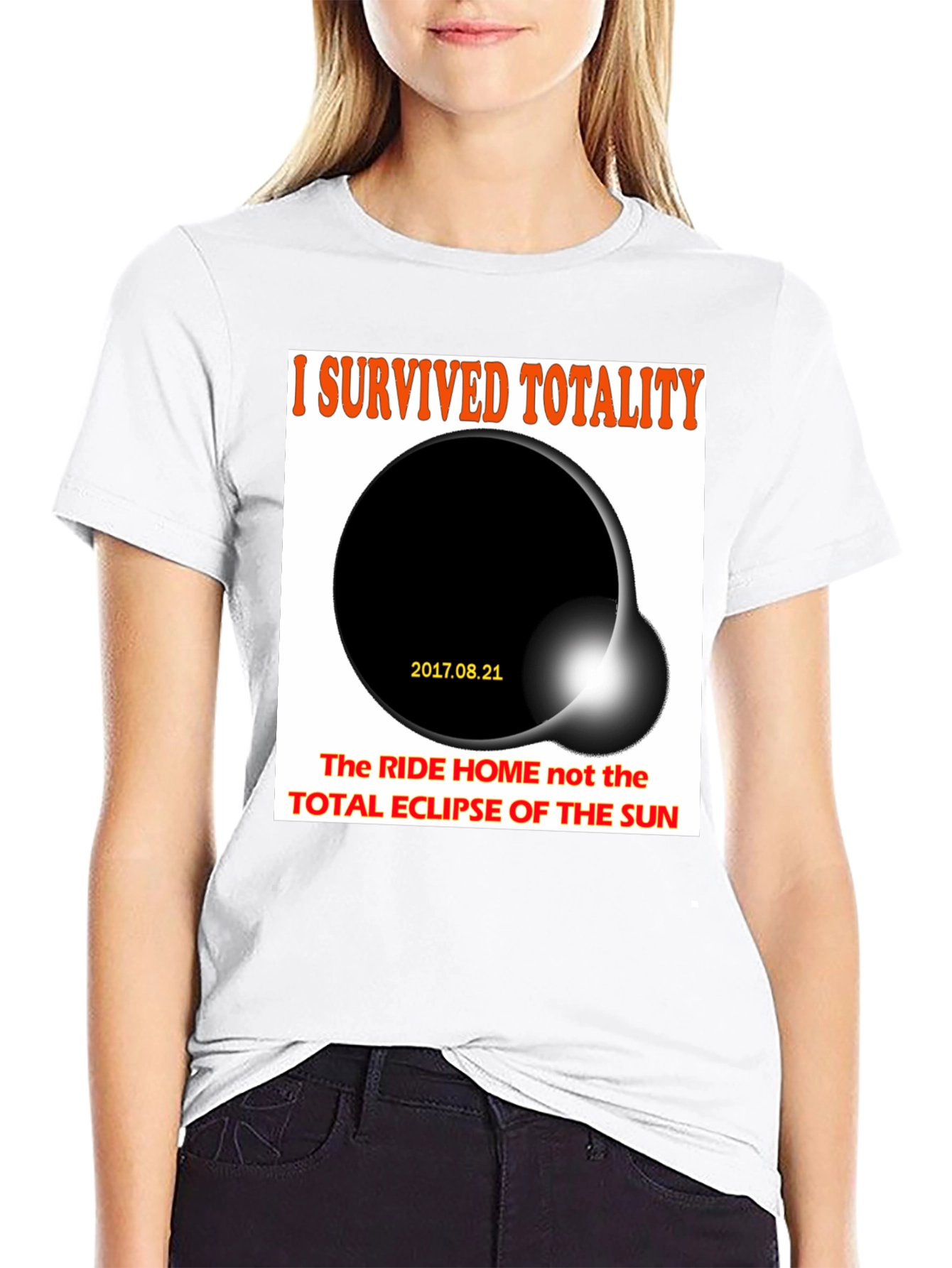 I Survived Totality Eclipse T-Shirt