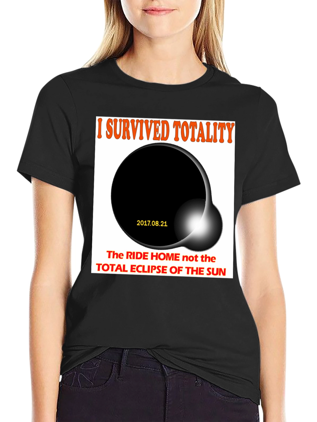 I Survived Totality Eclipse T-Shirt