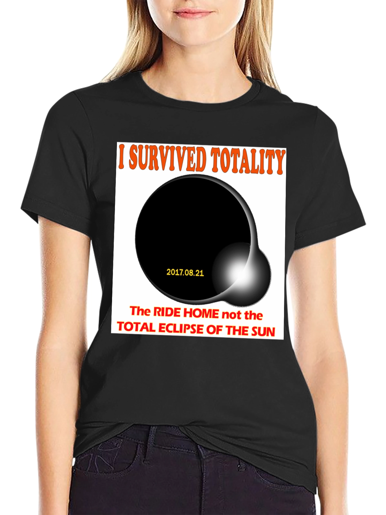 I Survived Totality Eclipse T-Shirt