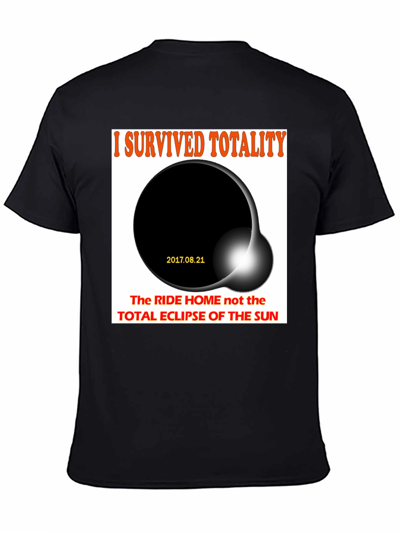 I Survived Totality Eclipse T-Shirt