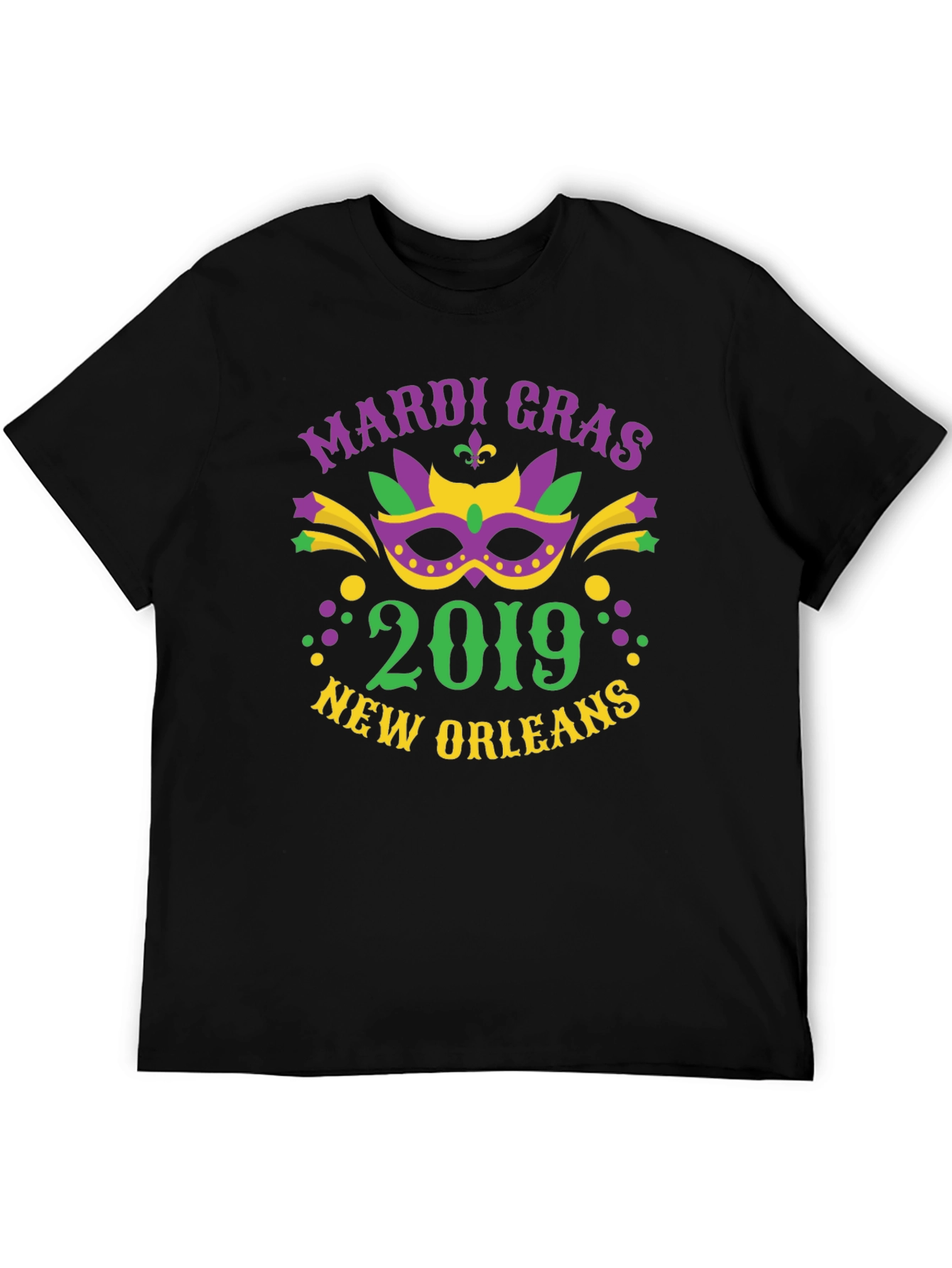 Mardi Gras New Orleans 2019 Graphic T-Shirt