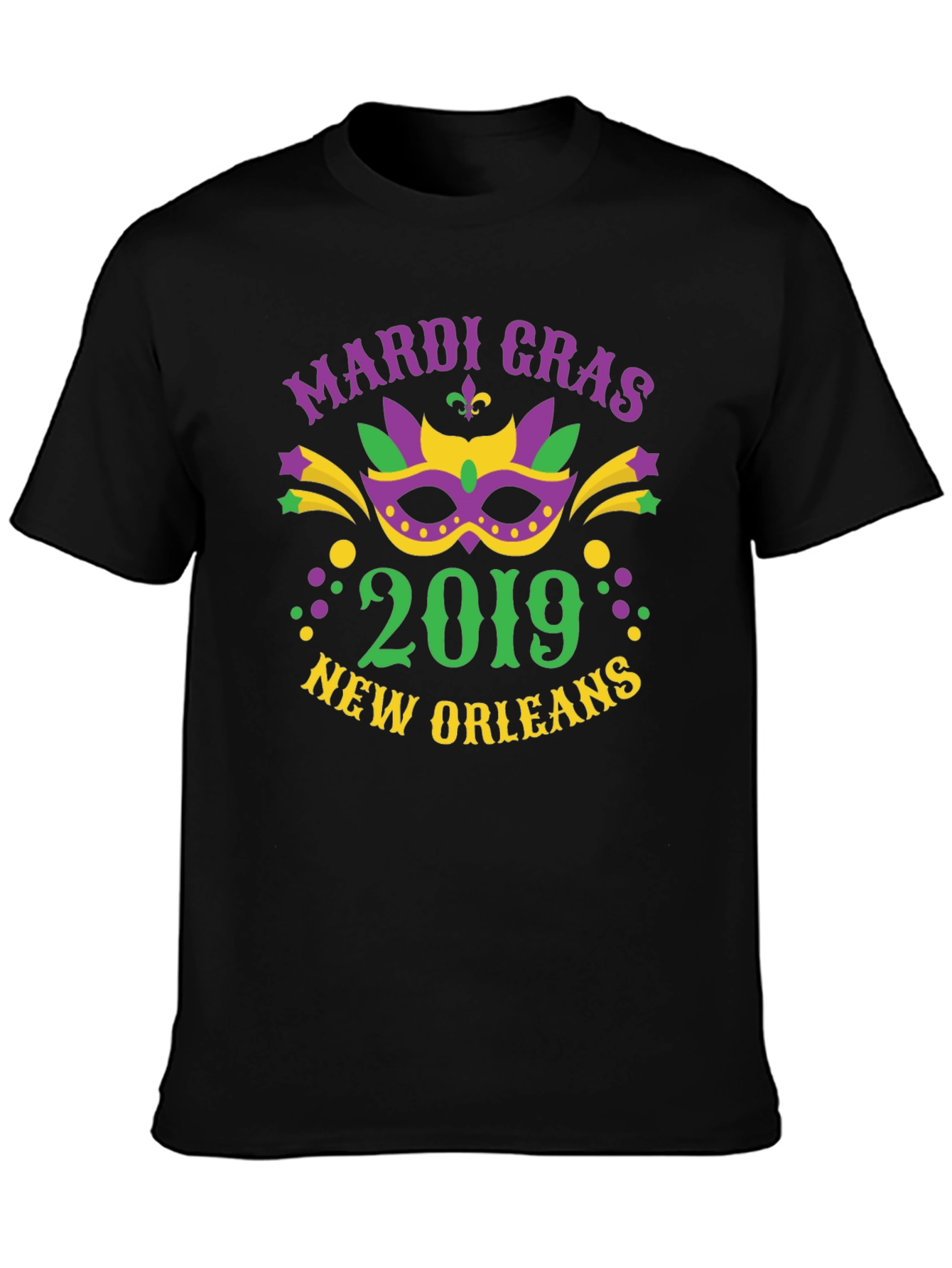 Mardi Gras New Orleans 2019 Graphic T-Shirt