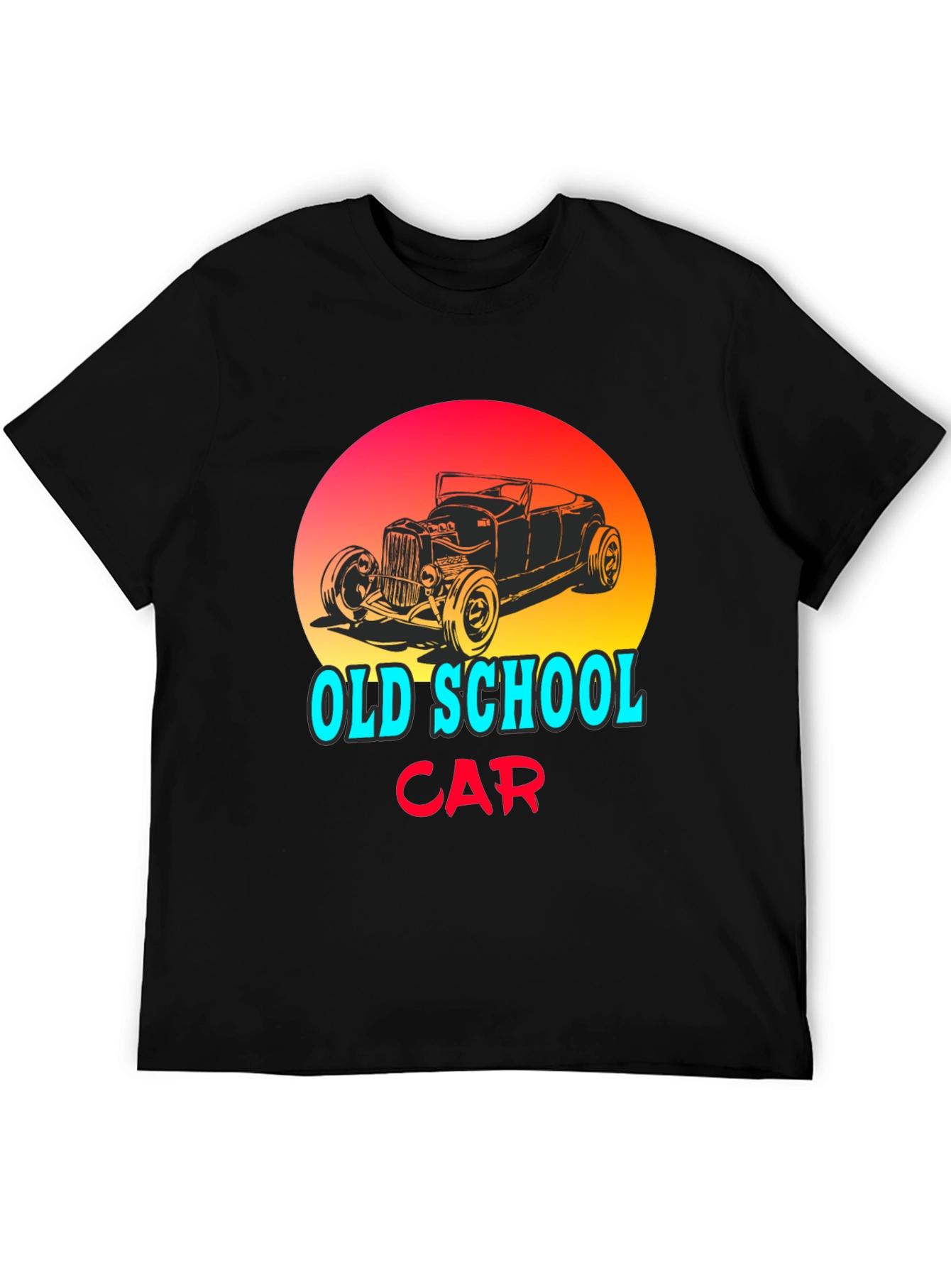 Old School Car Graphic T-Shirt