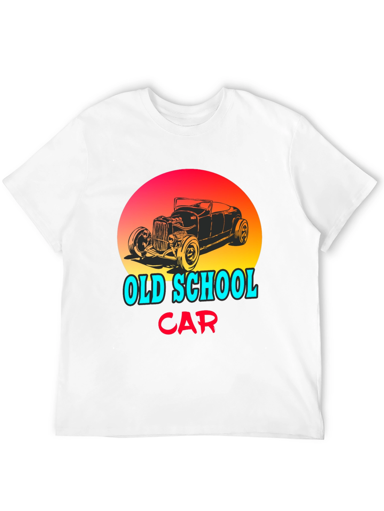 Old School Car Graphic T-Shirt