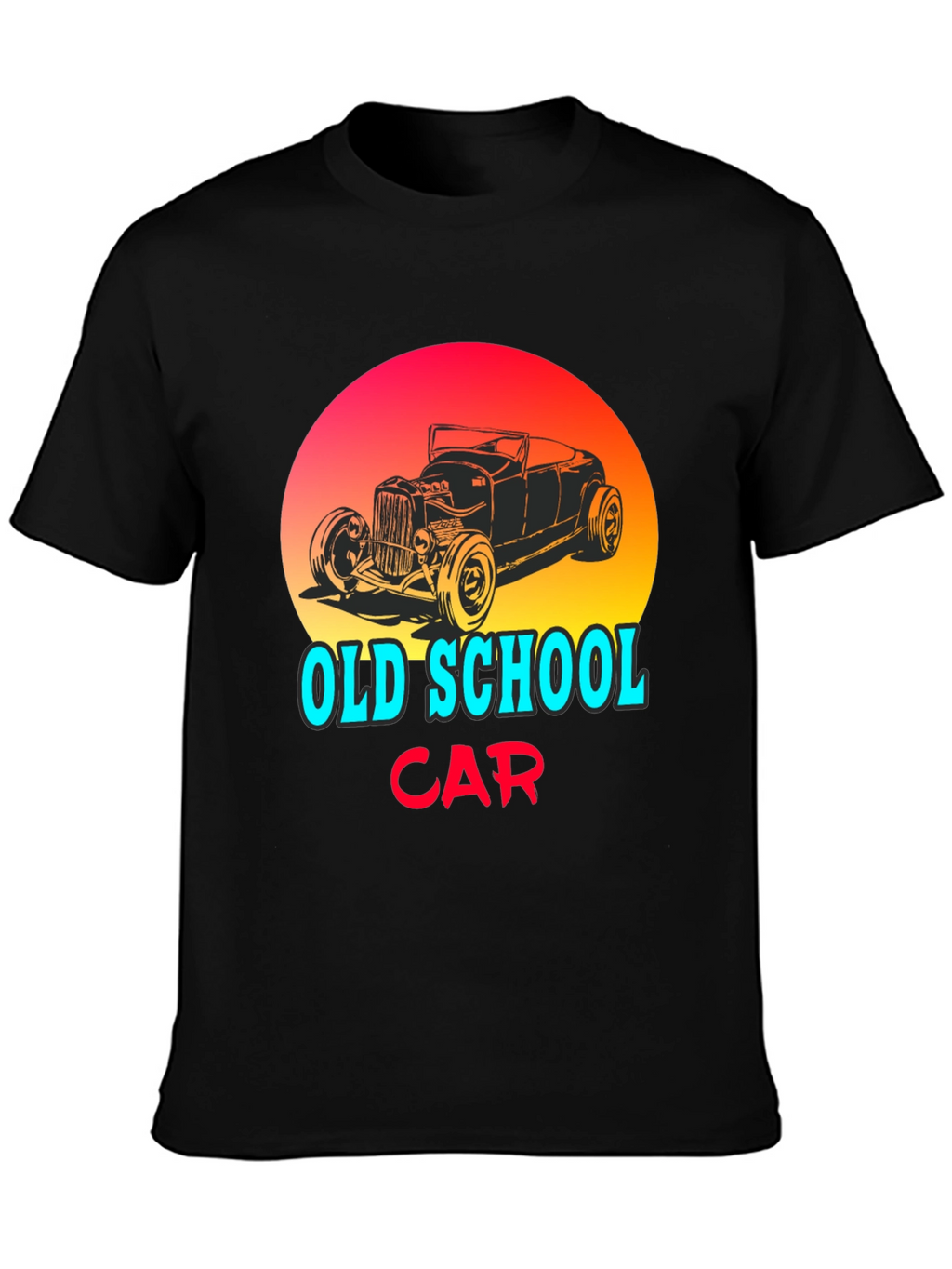 Old School Car Graphic T-Shirt