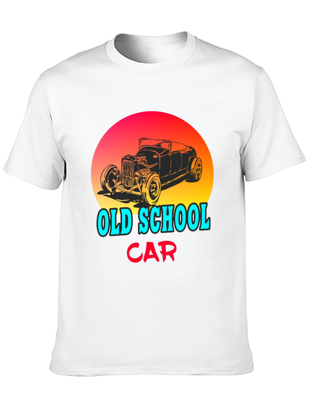 Old School Car Graphic T-Shirt
