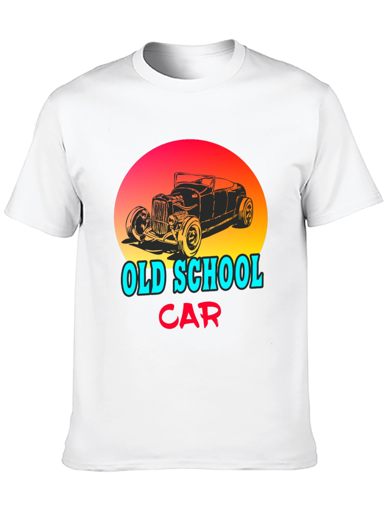 Old School Car Graphic T-Shirt