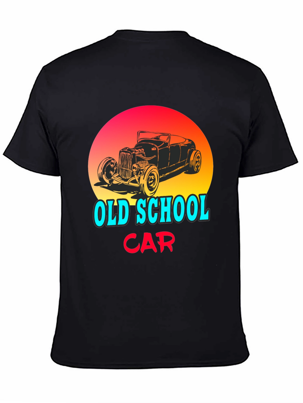 Old School Car Graphic T-Shirt